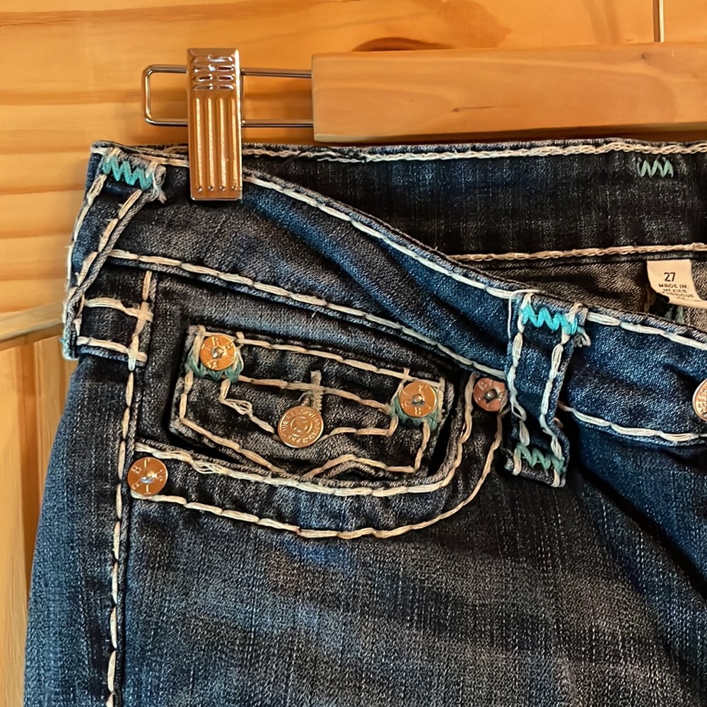 True Religion skinny flap jeans - Picture 5 of 14